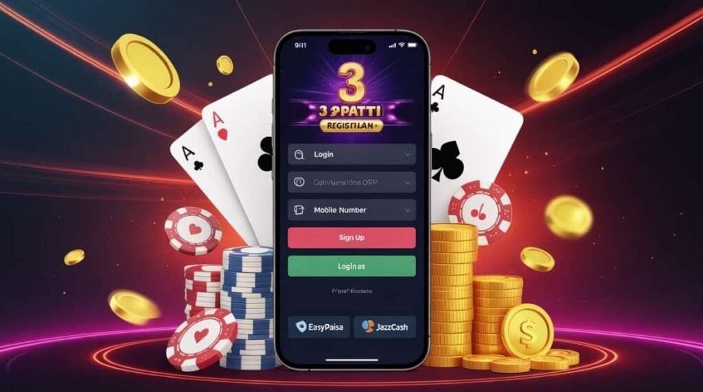 3 Patti Lucky Register and Login
