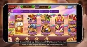Step 5 showing how to open the 3 Patti Lucky app after installation and start playing the game immediately